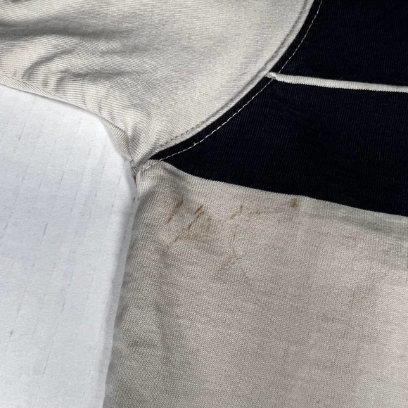 Arizona Jean Co. Vintage Polo Cream/Navy Large - Picture 4 of 8